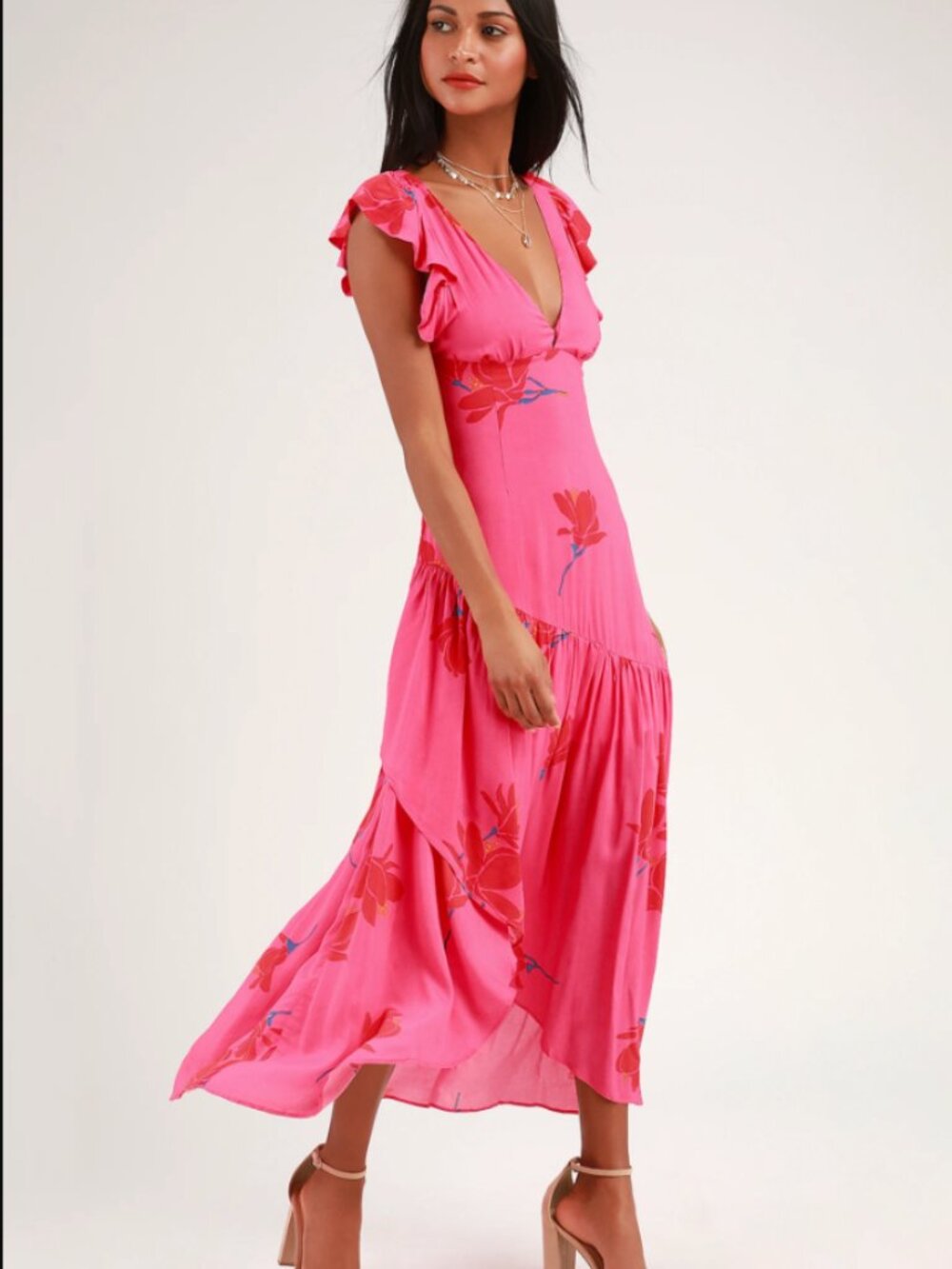 Free People She's A Waterfall Maxi Dress - Picture 3 of 6